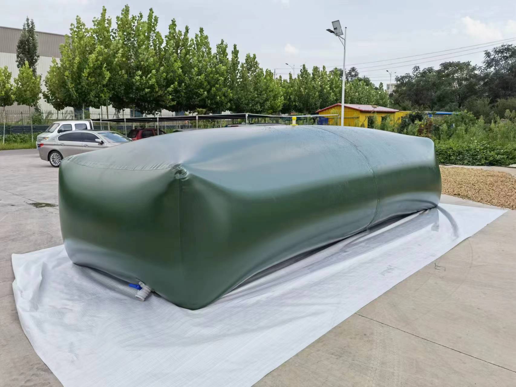 Low Price Of Flexible PVC Rectangular Storage Tank Liquid Fertilizer Bladders For Mexico Market 