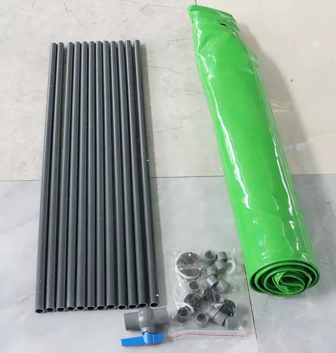 Bulk Of Folding PVC Made Rainwater Bag Rain Barrel With Rods