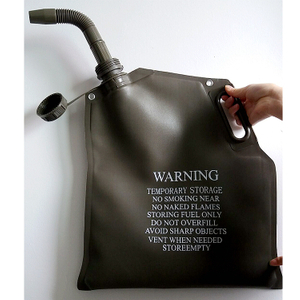 Portable & Durable Jerry Can 2 US Gallon Fuel Bag 7 L For Motorcycle Free Sample