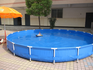 Collapsible Agriculture Stackable PVC Aquarium Tank Fish pools
