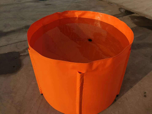 Portable PVC Rainwater Collection Barrel Rain Bucket Rain Bag Manufacturer