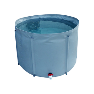 Portable PVC Rain Water Bag Folding Rain Barrel Water Collector 800L For Sale