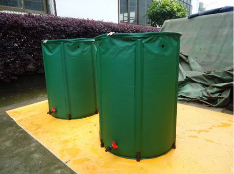 Flexible 1000D PVC Rain Barrel 26 Gallon Rainwater Collection Container 100 Liter Supplier