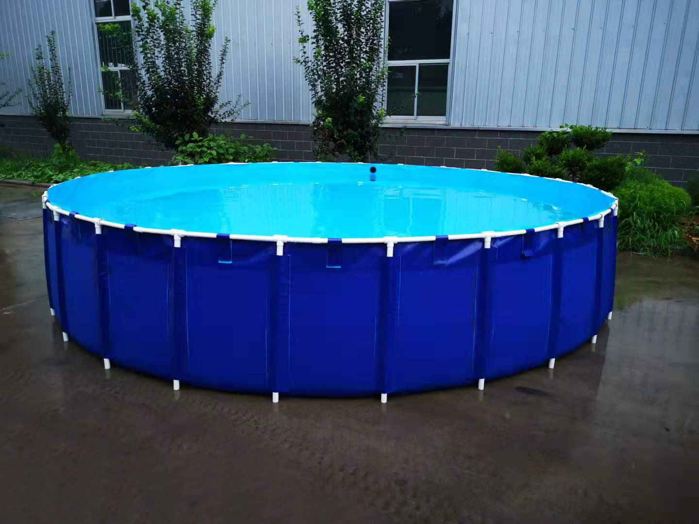 Collapsible Fish Breeding Tank Round PVC Tarpaulin For Fish Tank Supplier In China