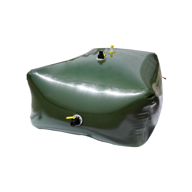 Buy Flexible PVC Rainwater Storage Bag Rain Collection Bladder In Rectangle Shape